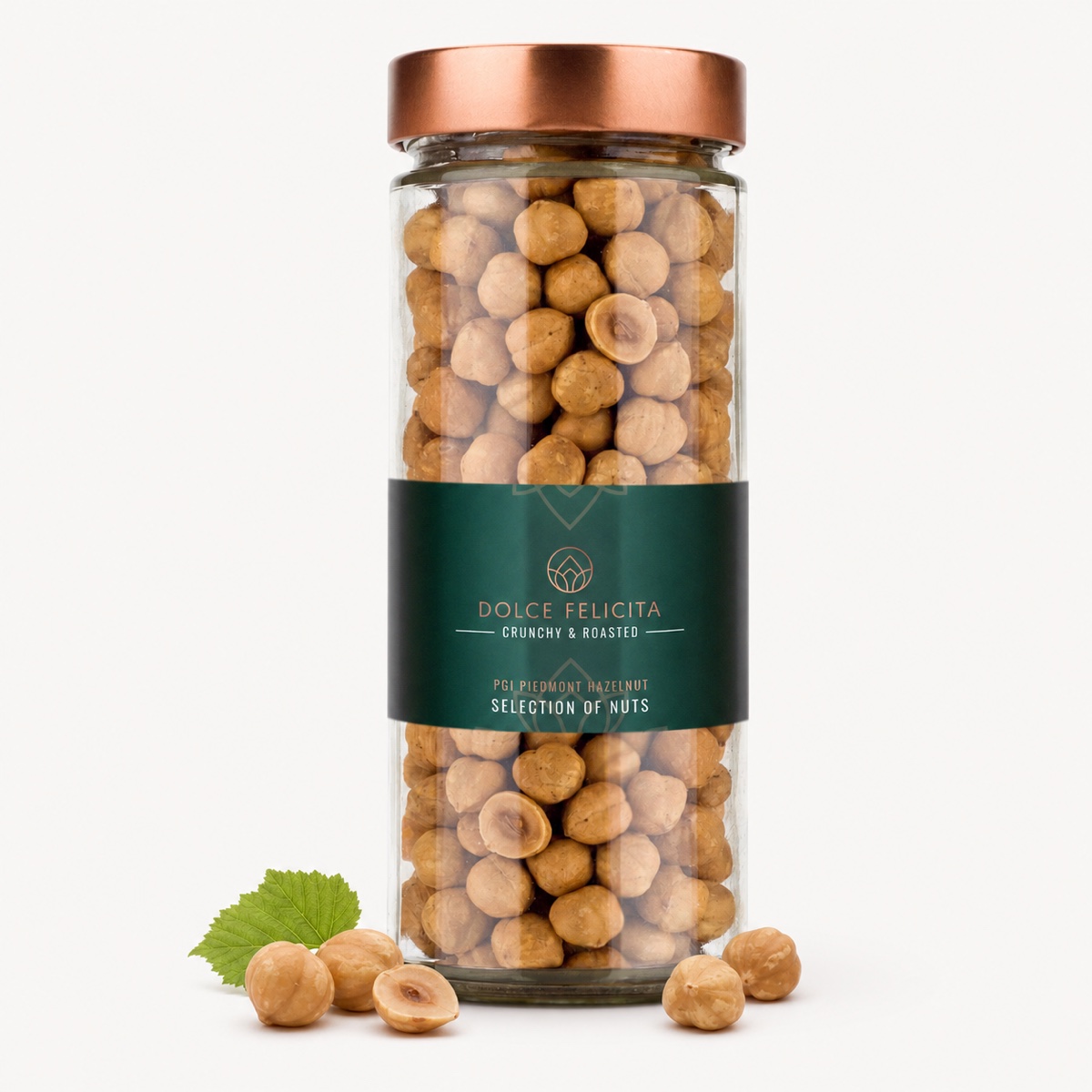 Crunchy & Roasted PGI Piedmont Hazelnuts – 1